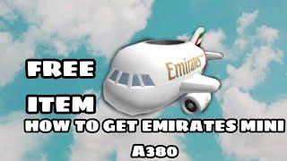 HOW TO GET EMIRATES MINI A380! (ROBLOX AO ADVENTURE)