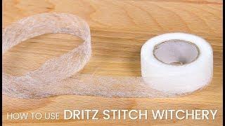 How to Use Dritz Stitch Witchery