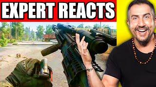 Sniper REACTS to Escape from Tarkov | Experts React