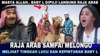 Bikin Warga Arab Melongo Melihat Tingkah Lucu Baby L di Padang Pasir Arab Saudi !!!