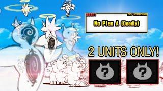 Clionel Ascendant [No Plan A] - 2 UNITS ONLY!?!? - The Battle Cats