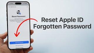 Forgot your Apple ID (iCloud) Password? Here's How To Reset It!!