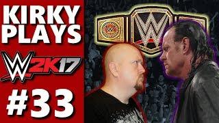 Once In A Life Time, Undertaker Vs Kirkyeehee | WWE 2k17 Gameplay 33