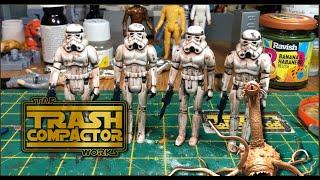 Custom Star Wars Figures - Remnant Stormtrooper Painting (Full Version) tutorial - Trash Compactor