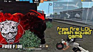 Free fire LOL clash squad game // free fire with shumaro gamer 