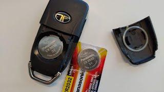 Tata Tiago Remote Flip Key Battery Replacement