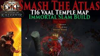 PoE 3.25 Budget League Starter Build Crushing T16 Vaal Temple Map