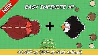 Mope.io NEW INFINITE XP METHOD WITH OSTRICH | GET BLACK DRAGON EASILY IN MOPE.IO