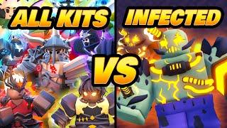 ALL KITS vs INFECTED - Roblox BedWars