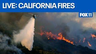 LA FIRES LIVE: California fires today updates