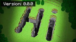 Wir erforschen eine vergessene Minecraft Version!