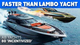 The 80ft party boat that will do 57 KNOTS!  AB Yachts 80 Incentivized Tour & Review