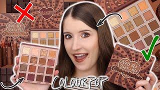 NEW COLOURPOP NOT A BOX OF CHOCOLATES COLLECTION  REVIEW + SWATCHES