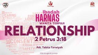 IBADAH HARNAS WANITA TERPUJI | Minggu Sore 29 Sept 2024 | RELATIONSHIP