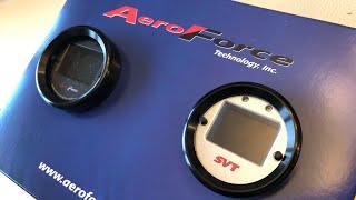 Aeroforce Dual Interceptor Gauges Unboxing and Faceplate Change SVT Cobra