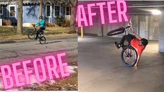 Lawton Denis 3 Year Wheelie Progression