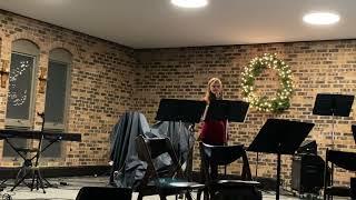 Charis Singing All Is Well, Christmas Eve 2021