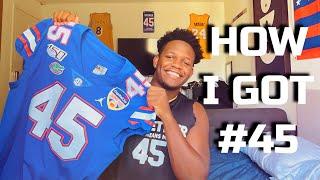 HOW I GOT MY JERSEY NUMBER | #WalkOn