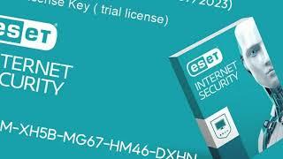 ESET NOD32 ANTIVIRUS Free Trial License activation key for 30 days | July 08, 2023