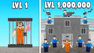 Building A MAX LEVEL ROBLOX PRISON!