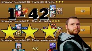 Mock Battle Summoners War Battle Training Ground All Stages 1-42 ( BEFORE RESET ) #guide #tutorial