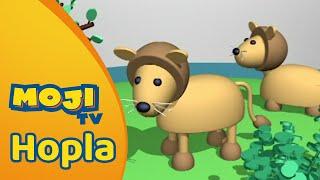 EEN BEZOEK AAN DE DIERENTUIN  | HOPLA  | Nederlandse Kinderseries | MojiTV