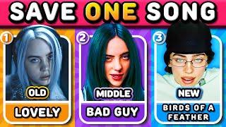 SAVE ONE SONG PER SINGER OLD vs MIDDLE vs NEWMost Popular Artists | Music Quiz