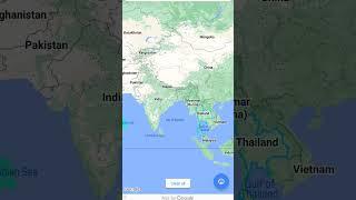 Turkey vs Thailand size comparison #shorts #map #geography #mapping #comparison #india #usa #maps