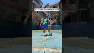 3 Football Skills to use on the courts  #streetpanna #brazil #football l