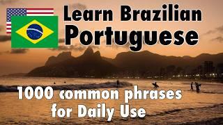 Learn Brazilian Portuguese – 1000 Common Phrases for Everyday Use