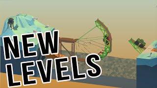 New Poly Bridge! Snowdrift Levels