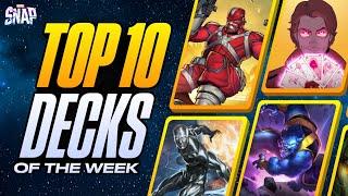 TOP 10 BEST DECKS IN MARVEL SNAP | Weekly Marvel Snap Meta Report #137