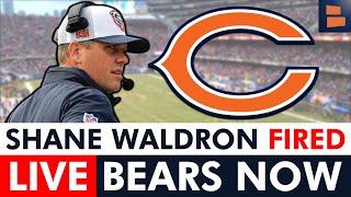 BREAKING: Chicago Bears FIRE Shane Waldron, Thomas Brown Named Interim OC | Bears News LIVE