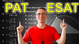 How I'd Prepare for the PAT and ESAT - Mathematics