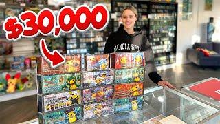 We Spent $30,000 On PONCHO BOXES! TCG Shop Weekend In The Life (Owner POV)