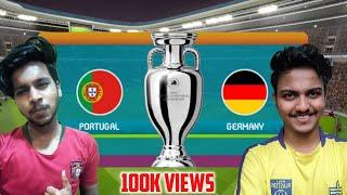 Germany vs Portugal  Team Infinity vs 4U Dude |  Euro 2020 Match | Pes 2021 Mobile |