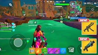 Samsung S23 Ultra 60 FPS Fortnite Mobile Gameplay *30 Elims Dub,  Queen of Hunt, TITANFLAME ARTEMIS*