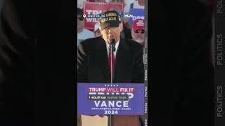 Trump: 'Iran Will Not Have Nuclear Weapons' in NC Speech