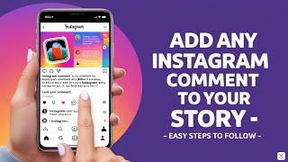 How to Add Instagram Comment to Your Story Fix - Easy & Fast