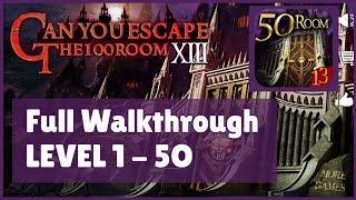 Can You Escape The 100 Room 13 FULL Walkthrough Level 1 - 50 (100 Room XIII) - HKAppBond