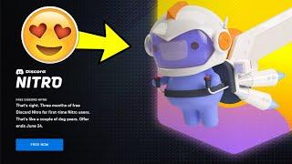 How To Get DISCORD NITRO For FREE On Epic Games! (DISCORD NITRO FREE DOWNLOAD)