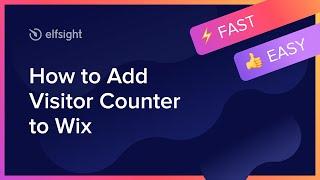 How to add Visitor Counter App to Wix