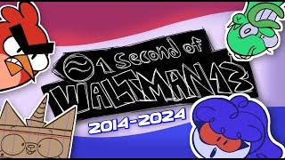 1 Second of (almost) Every Waltman13 Video (10th Anniversary Special)