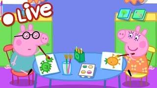  PEPPA PIG LIVESTREAM  FULL EPISODES ALL SEASONS  PLAYTIME WITH PEPPA