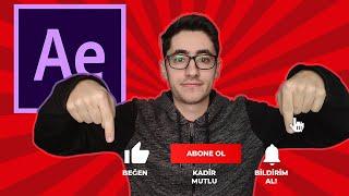 YOUTUBE ABONE OL ANİMASYONU NASIL YAPILIR? | ABONE OL, BEĞEN VE BİLDİRİM BUTONU