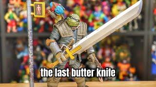 It probably would work on toast, though. TMNT Last Ronin Accessory Set by NECA