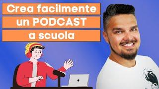 Crea FACILMENTE un PODCAST a scuola