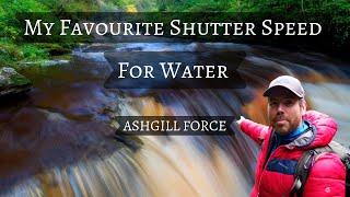 landscape photography how to leave detail in water