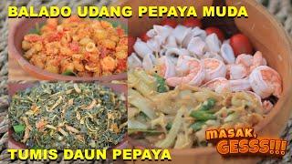 SEMUA MENU BERBAHAN DASAR PEPAYA - MASAK GESSS!!!