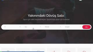 Sportvisor - Spor Severler için Online Randevu Sistemi